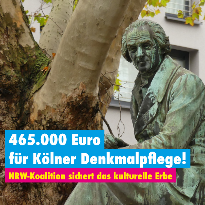465.000 Euro für Kölner Denkmäler